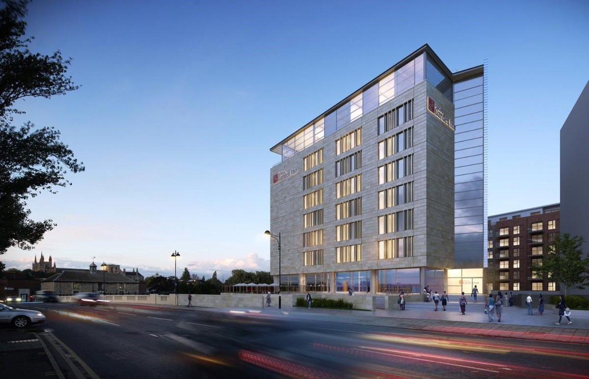 Hilton Garden Inn Peterborough City Centre Kültér fotó